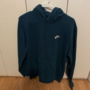Nike Men's Teal Hoodie